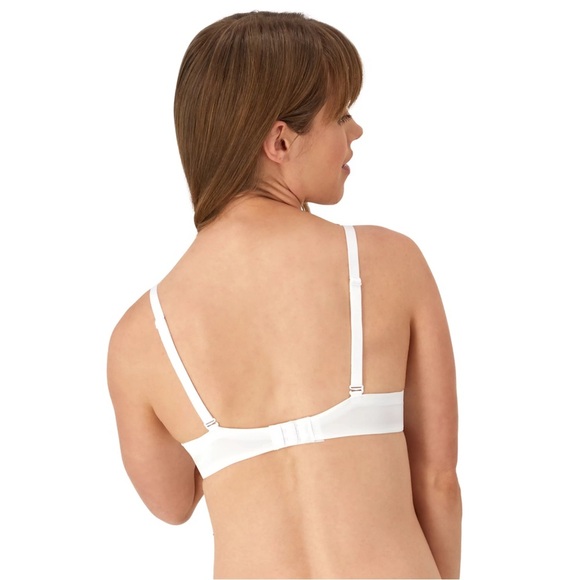 Maidenform One Fab Fit Modern Demi T-Shirt Bra White 38B NWT DM7543 - Picture 2 of 4